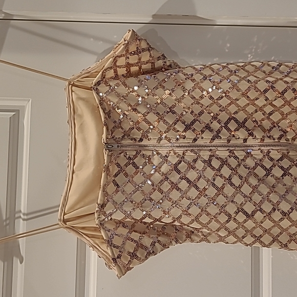 Pretty Little Thing sparkle dress. Size 4 - Picture 3 of 5